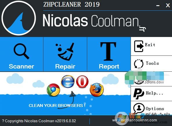 ZHPCleaner下载_ZHPCleaner（电脑插件清理/广告拦截）v2019.6.1.28最新版