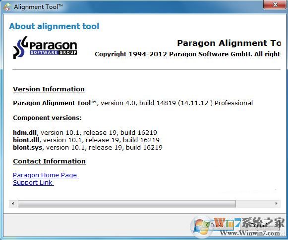 无损4K对齐工具Paragon Alignment Tool 绿色中文版