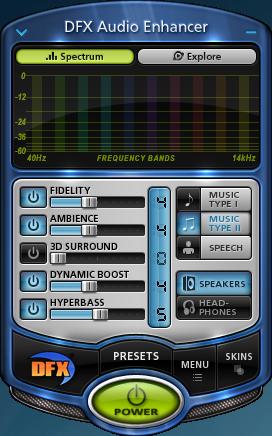 DFX音效增强(DFX Audio Enhancer)绿色汉化版