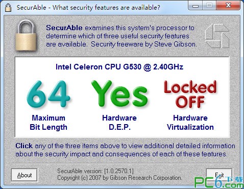 Securable下载|Securable(cpu虚拟化测试工具) V1.0.2570.1绿色版