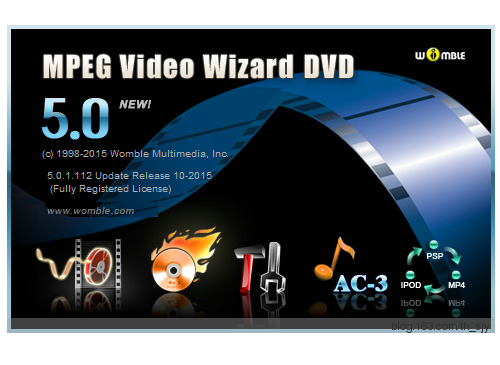 MPEG Video Wizard DVD视频编辑软件 V5.0.1.110多语言版