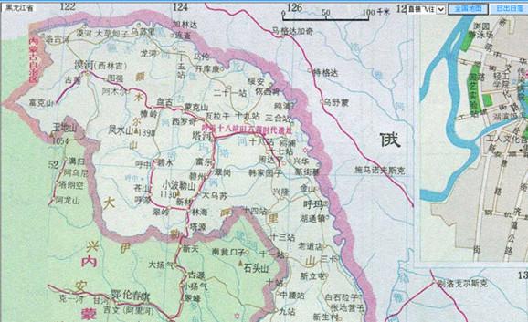 中国地图电子高清版