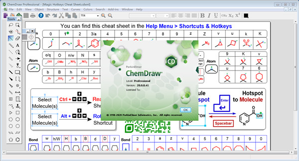 ChemDraw化学绘图软件 V20.0中文版