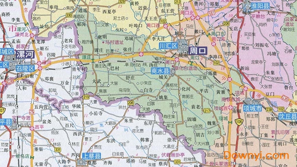 许昌地图全图高清版