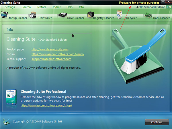 Cleaning Suite Pro(系统清理软件)