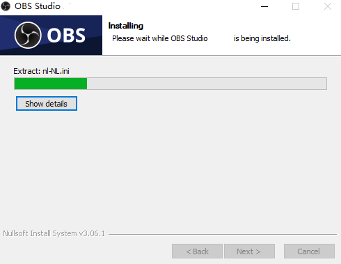OBS Studio录屏软件